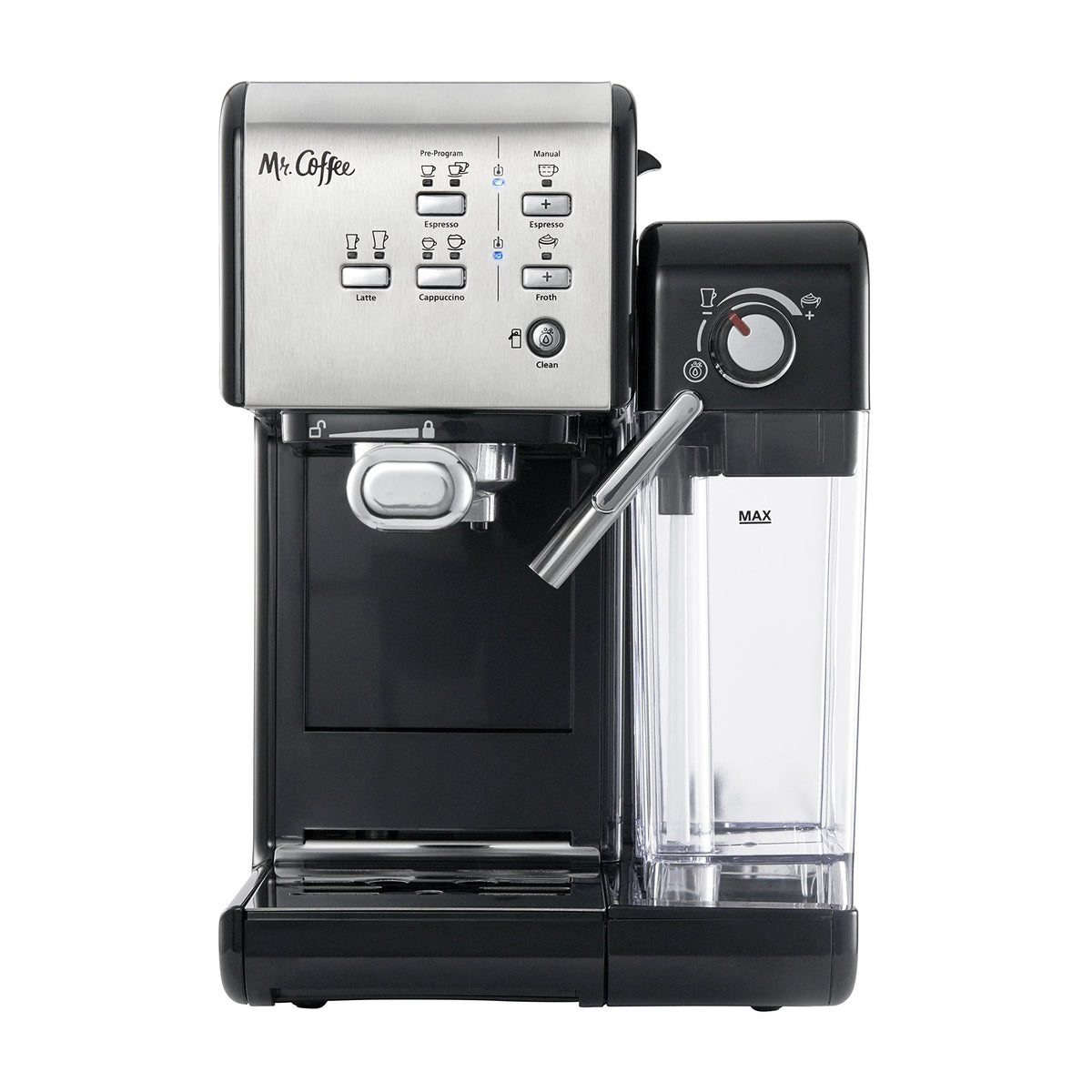 Black Espresso and Cappuccino Machine L649139