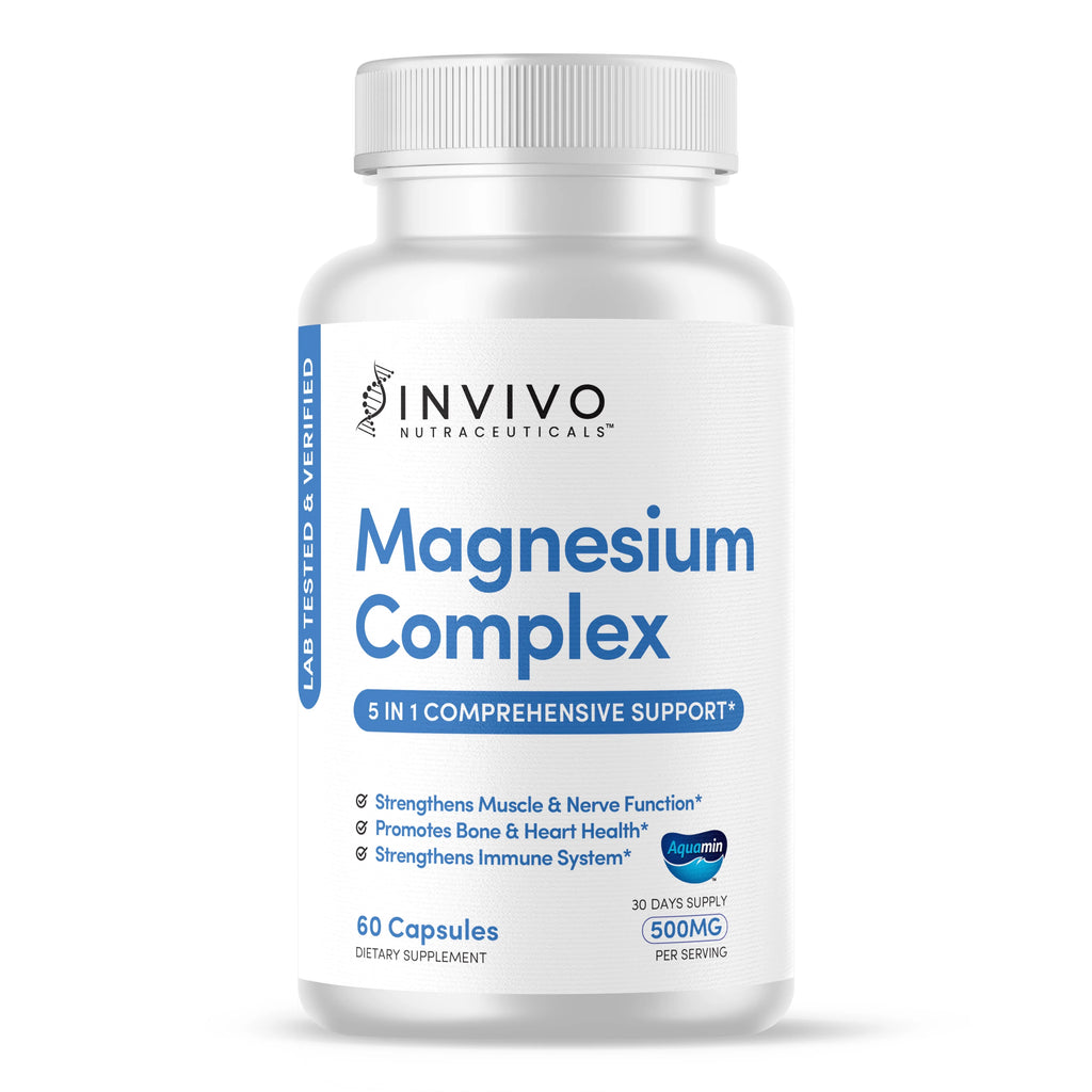 Magnesium Complex 500 mg 60 Capsules E38911