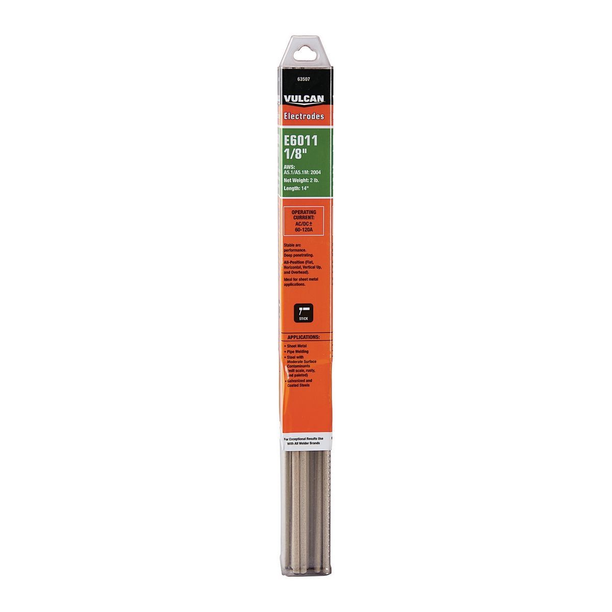 1/8 in. E6011 Welding Electrode, 2 lb. I896719