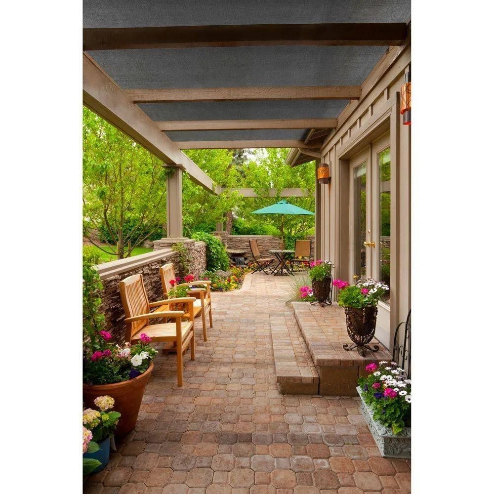 Saddle Tan Sun Screen Fabric Shade Canopy O1452