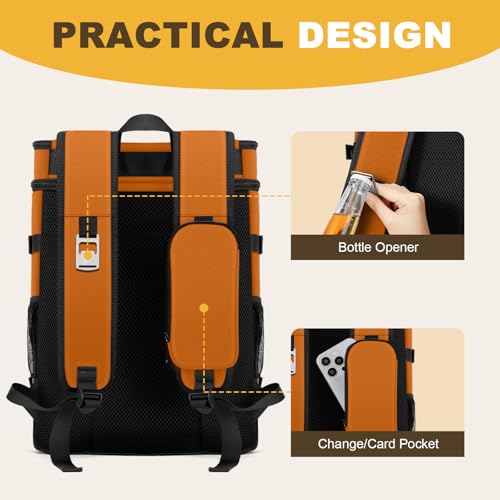 40 Cans Insulated Leak Proof Cooler Backpack A9588