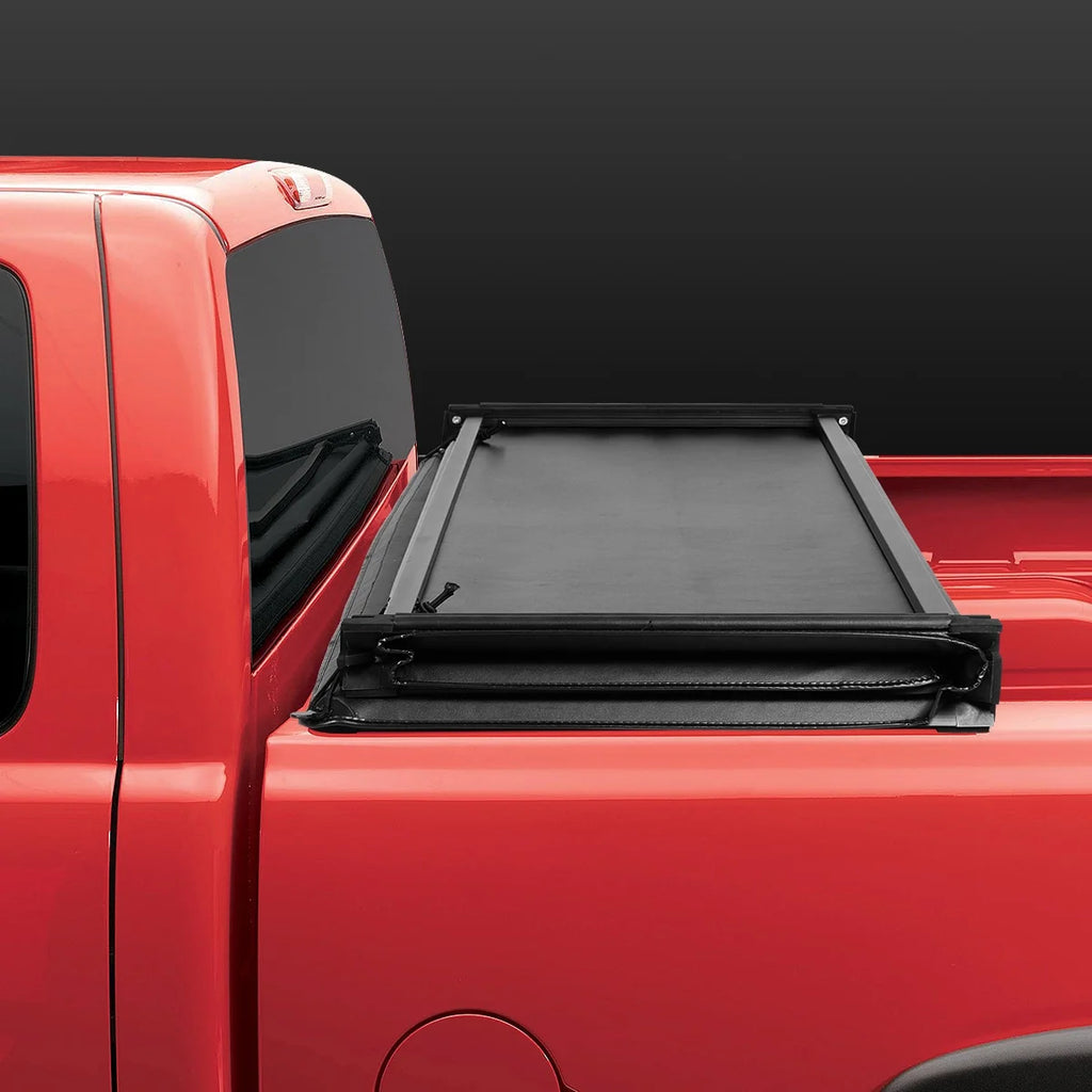 Tri-Fold Soft Top Tonneau Cover for Ford F250 F350 Super Duty 6.5' Bed E446725