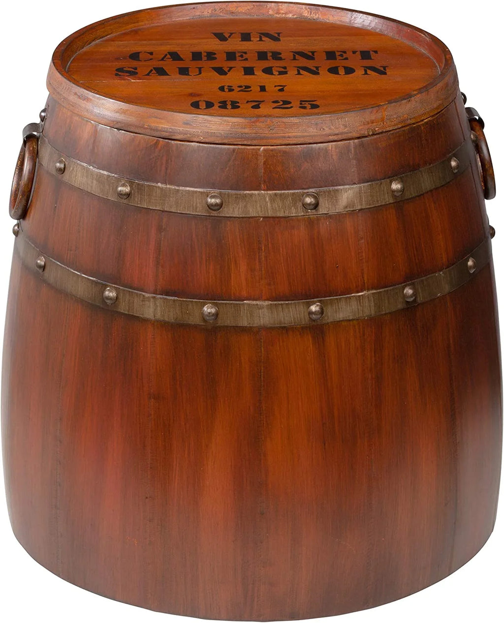 19 Inch Wine Barrel Side Table B5707